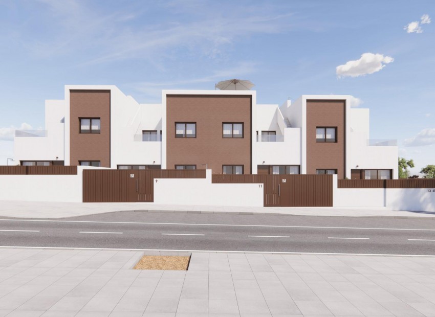 New Build - Terraced house -
Pilar de la Horadada - Zona Pueblo
