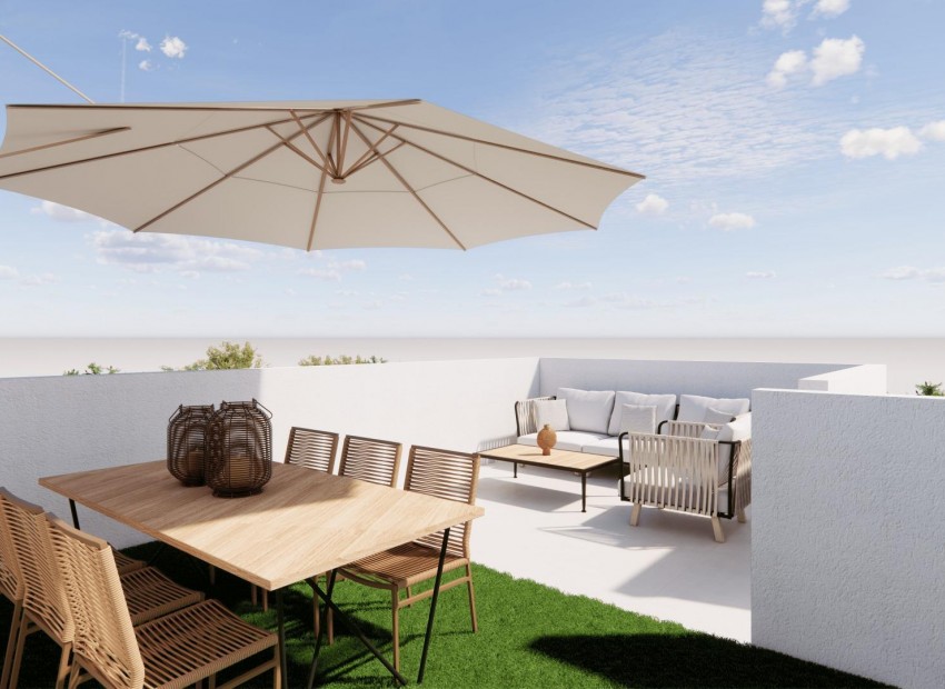 New Build - Terraced house -
Pilar de la Horadada - Zona Pueblo