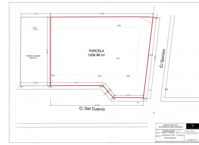 Sale - Plot -
Orihuela Costa - La Florida