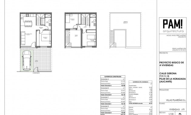 New Build - Terraced house -
Pilar de la Horadada - Zona Pueblo