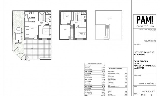 New Build - Terraced house -
Pilar de la Horadada - Zona Pueblo