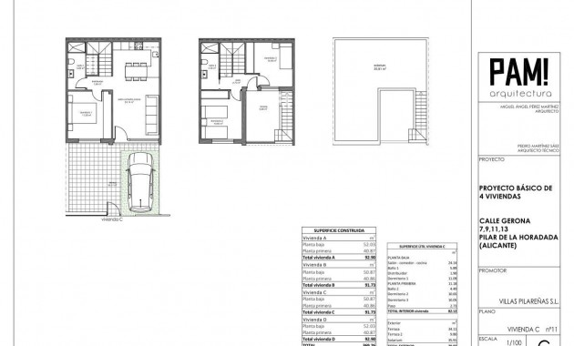 New Build - Terraced house -
Pilar de la Horadada - Zona Pueblo