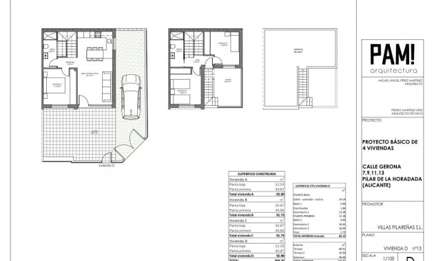 New Build - Terraced house -
Pilar de la Horadada - Zona Pueblo