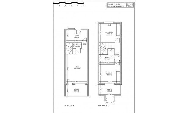 Venta - Adosado -
Rojales - Ciudad Quesada